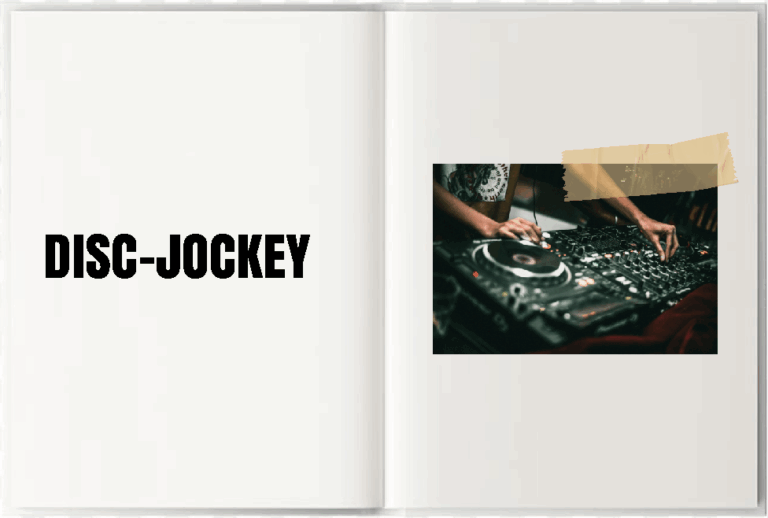 Disc Jockey en acción