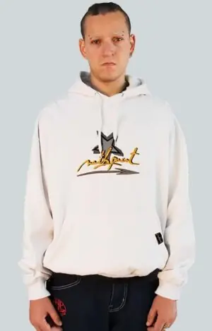 Sudadera hoodie North Point Star oversize urban streetwear de alto gramaje con estética graffiti skate hip hop y estilo alternativo