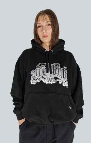 Sudadera hoodie North Point Barroco oversize urban streetwear de alto gramaje con estética graffiti skate hip hop y estilo alternativo