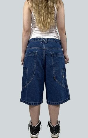 North Point Scratch Stone Wash baggy shorts urban streetwear de alto gramaje con estética graffiti skate hip hop y estilo alternativo