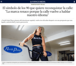 North Point Wear en La Vanguardia